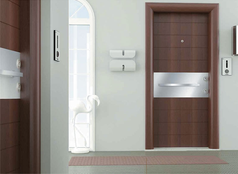 O que é uma porta blindada？