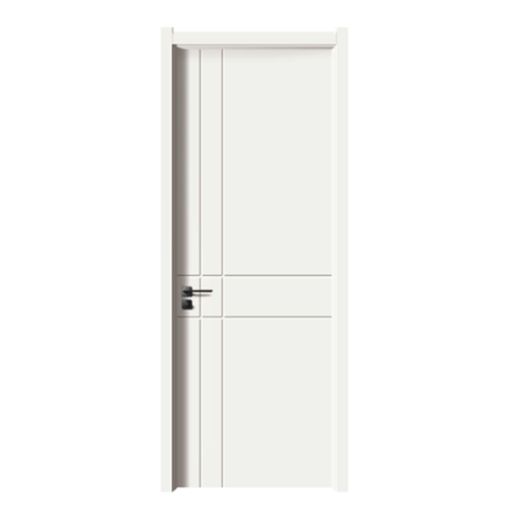 Porta WPC interna para sala à prova de moscas